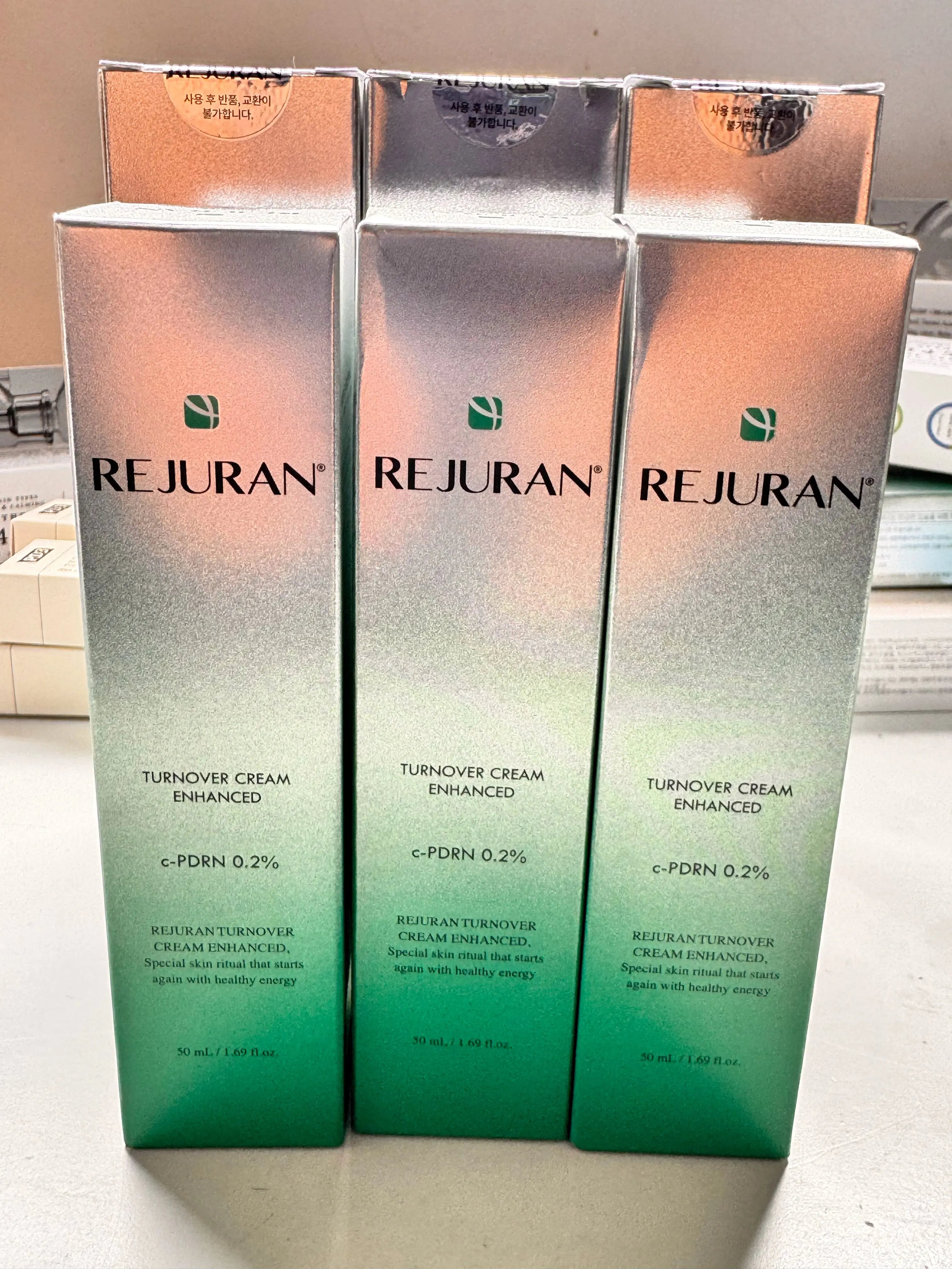 Rejuran Turnover Cream Enhanced Korean PDRN moisturizer for skin renewal
