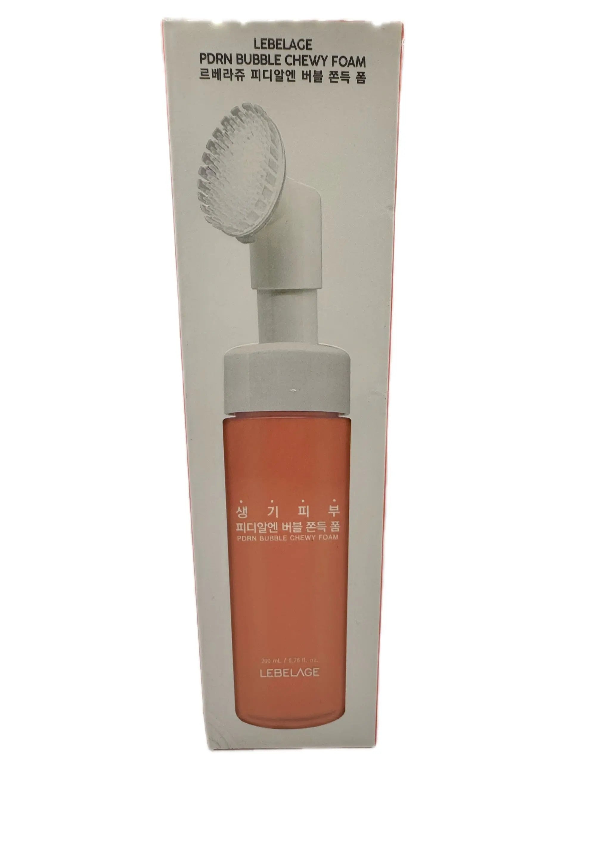 Lebelage PDRN Bubble Chewy Foam Cleanser – Front of Box