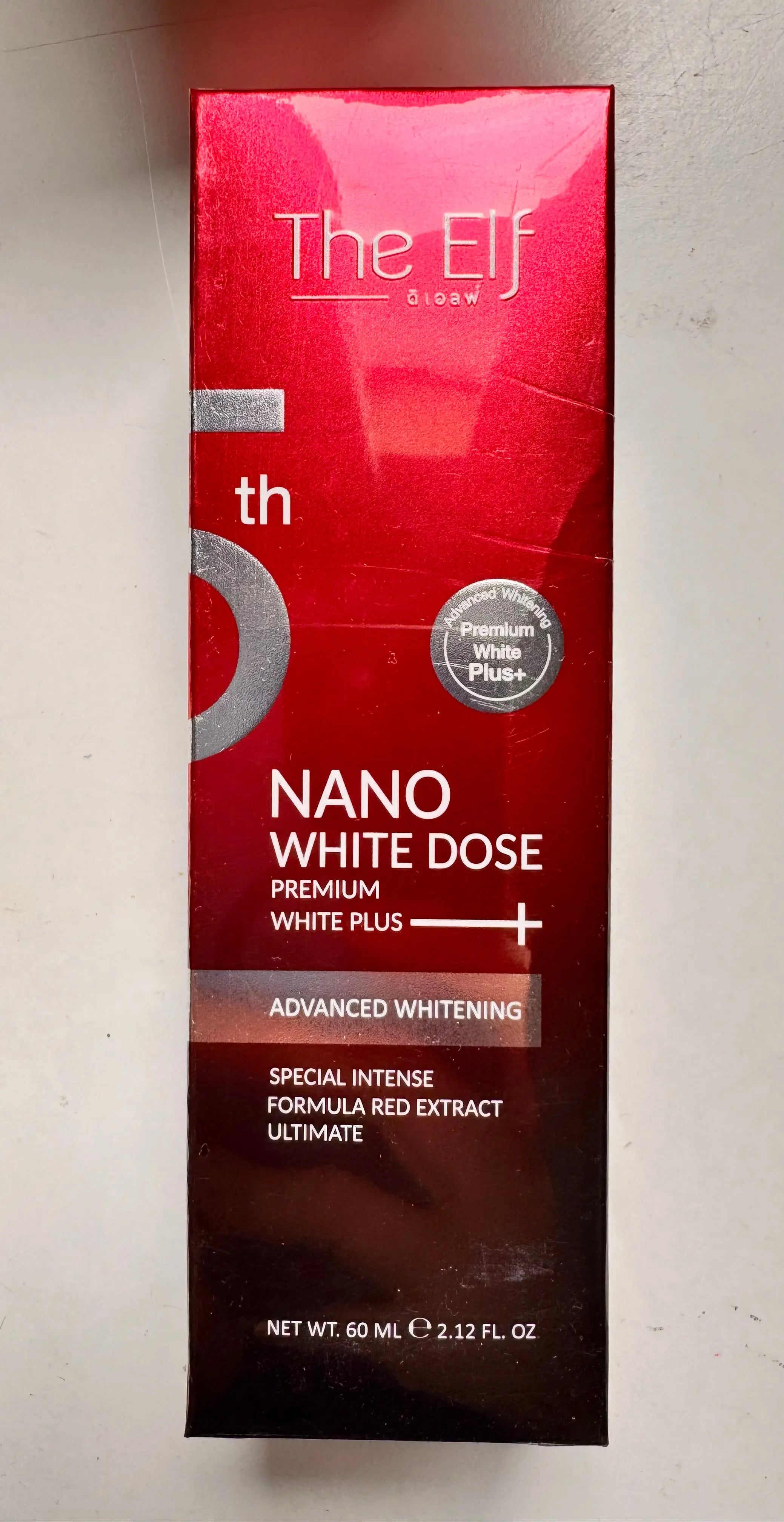The Elf Nano White Dose Thai brightening serum with nano-molecule technology