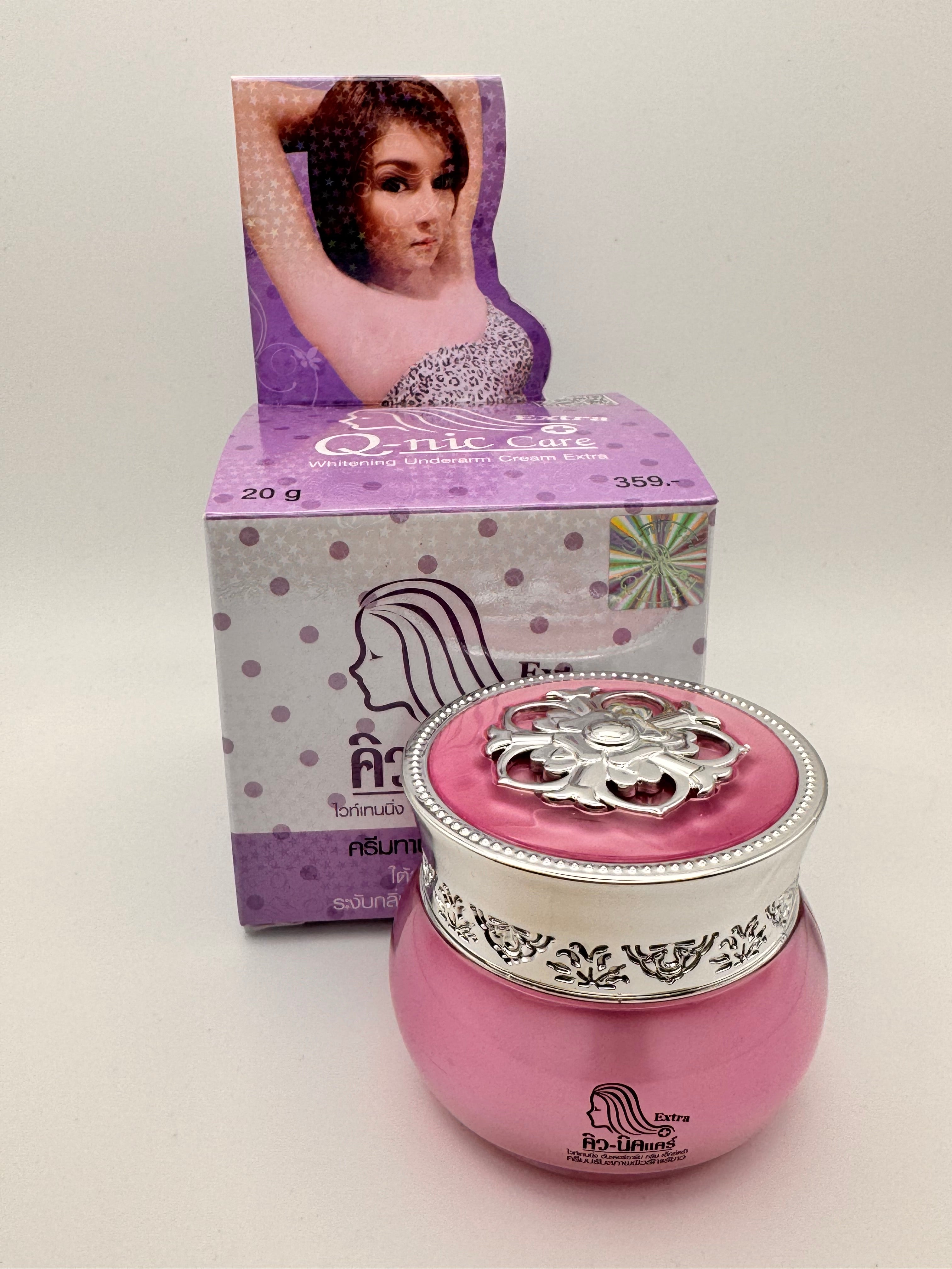 Fades stubborn underarm discoloration from shaving, friction and deodorant buildup