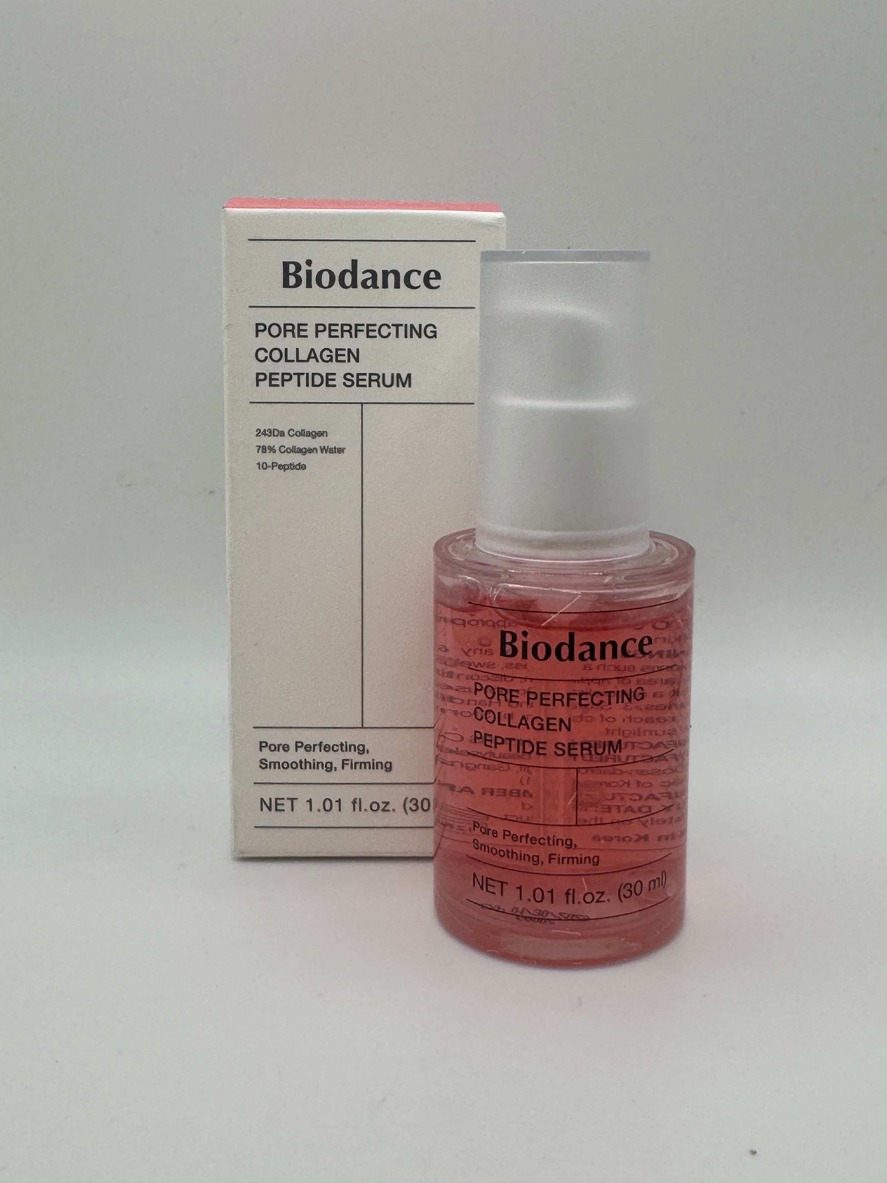 Pore Perfecting Peptide Collagen Serum — Korean facial serum for pore minimizing and skin firming