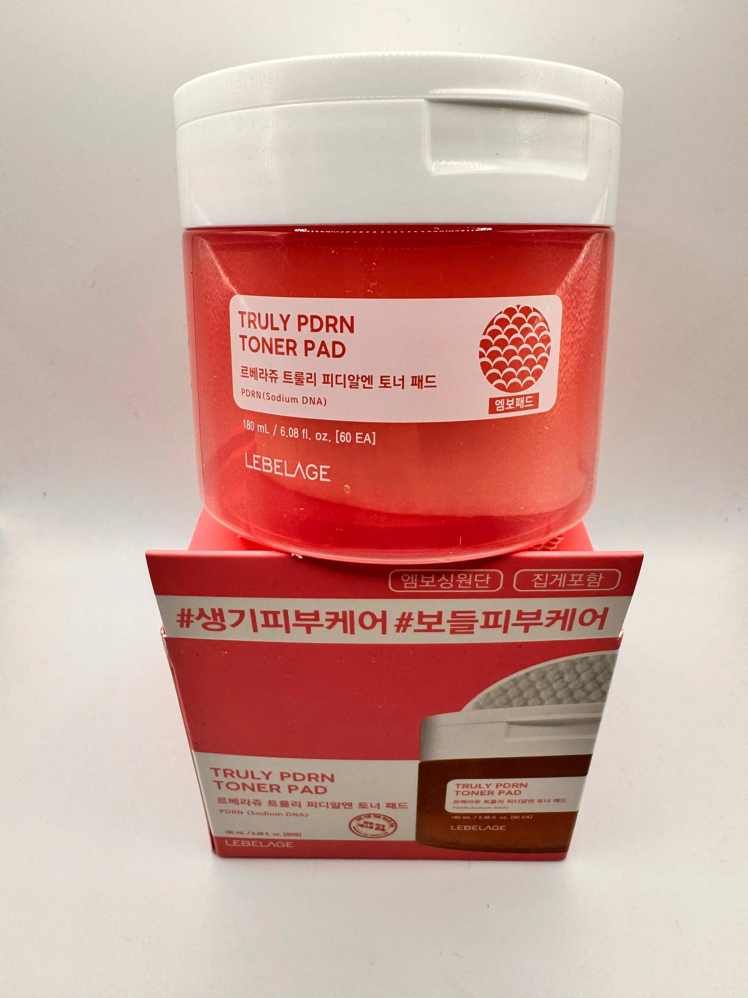 Lebelage Truly PDRN Toner Pad – Pad Texture Close-Up