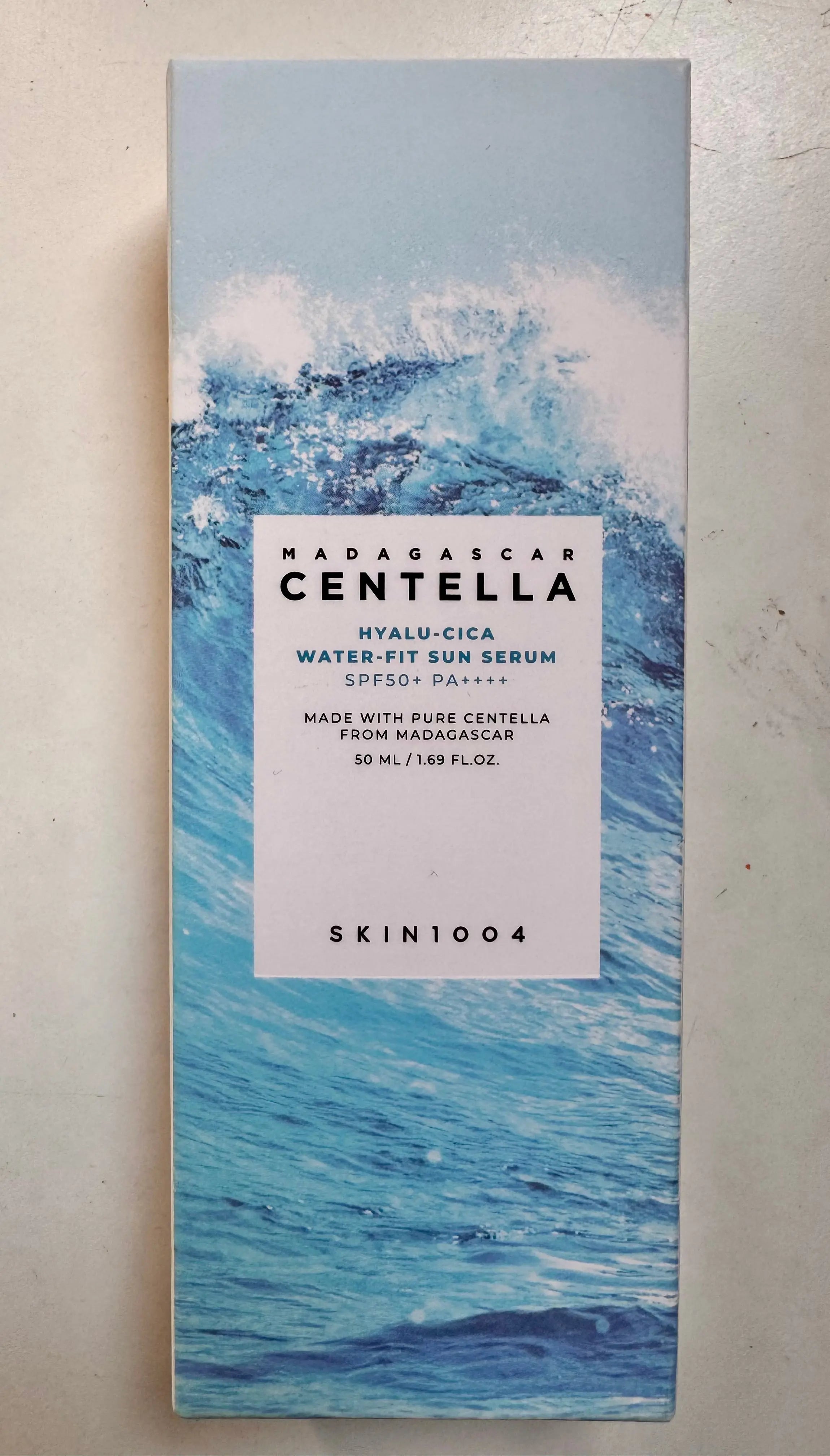 Skin1004 Madagascar Centella Hyalu-Cica Sun Serum SPF50 Korean sunscreen