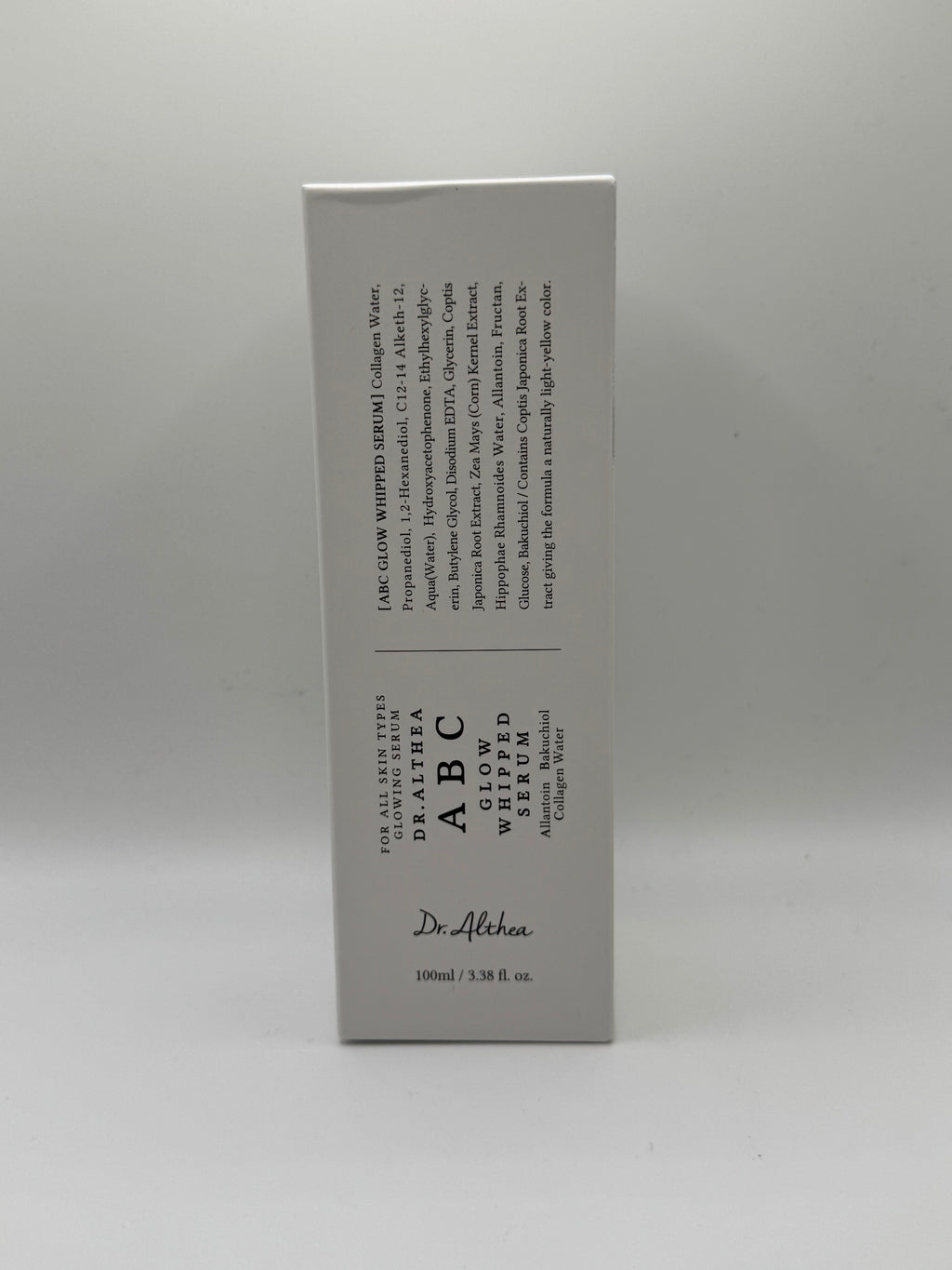 Dr. Althea ABC Glow Whipped Serum full product shot on clean white background