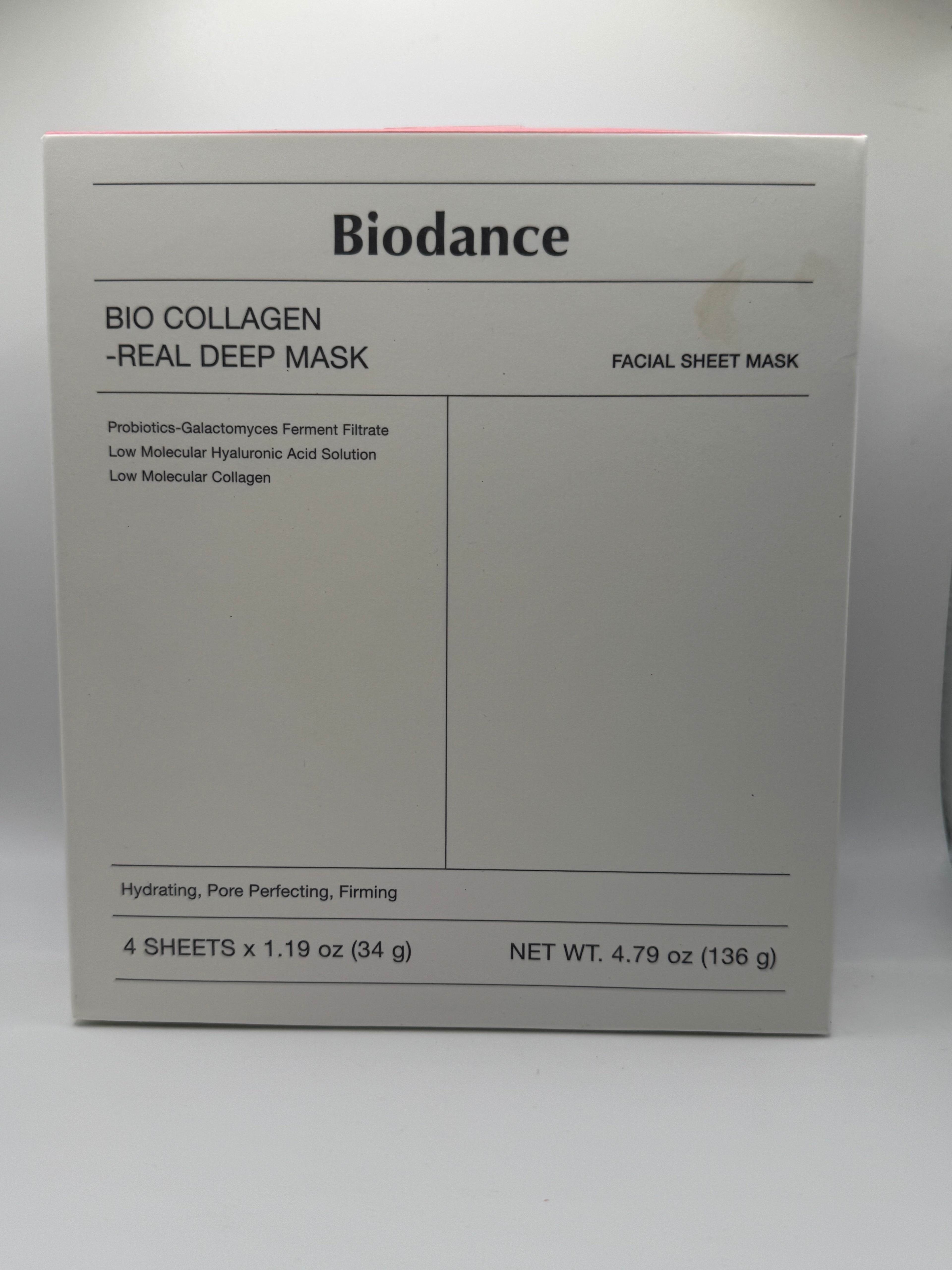 Bio Collagen — collagen sheet mask, deep hydration, plump skin