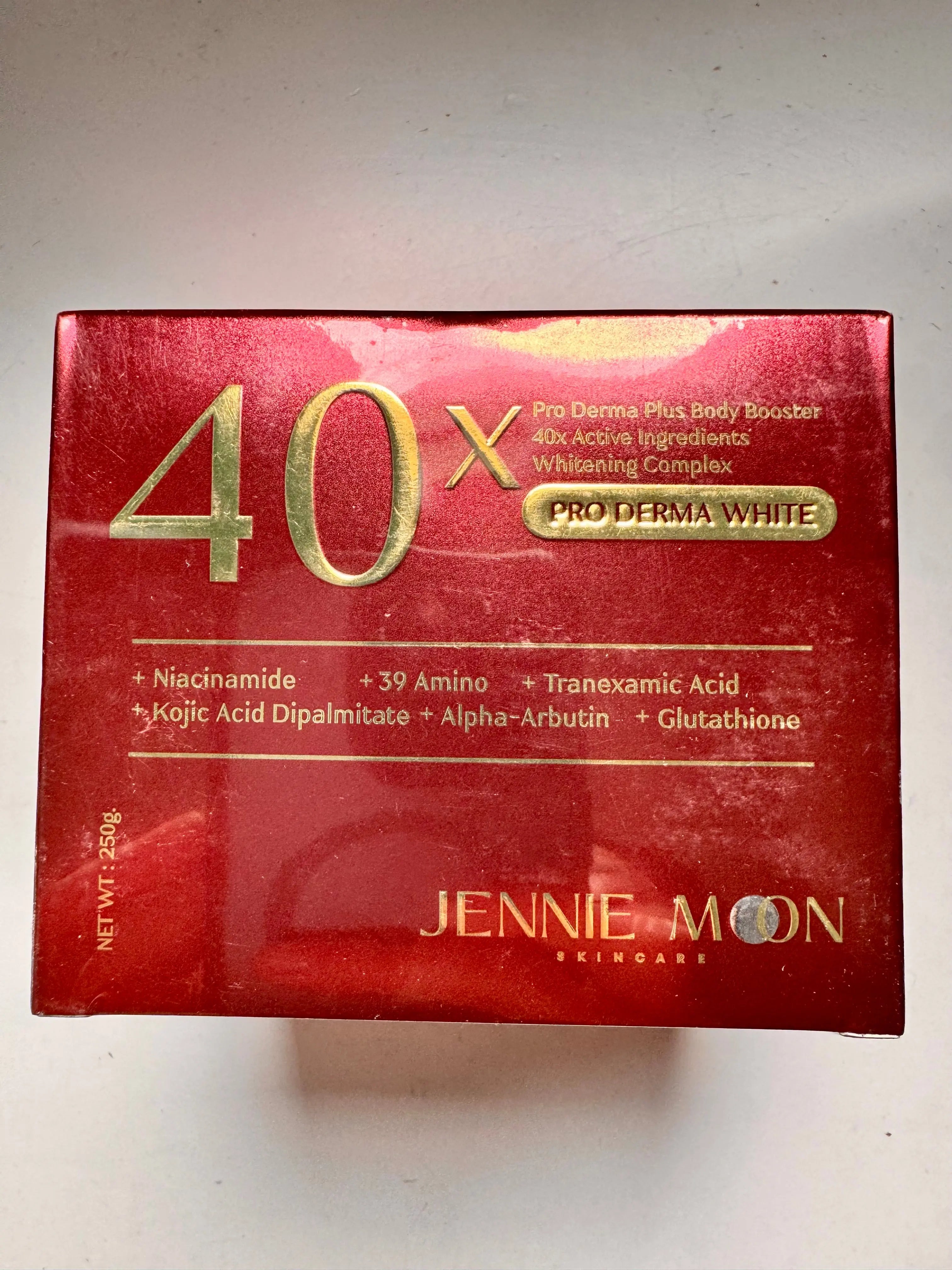 Jennie Moon 40x Pro Derma Plus Body Booster Thai brightening gel-cream
