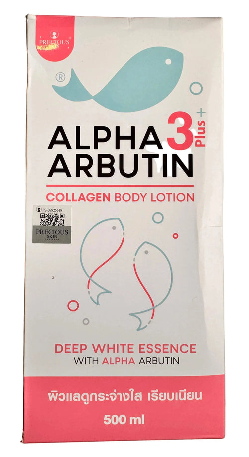 Precious Skin Alpha Arbutin Collagen Body Lotion Thai brightening moisturizer