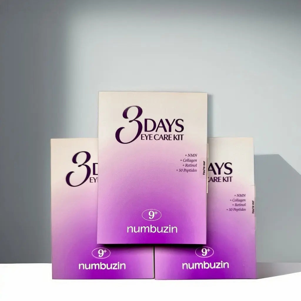 3days Eye Care Kit - Dark Circles & Puffiness Numbuzin 9 – JJ&Z