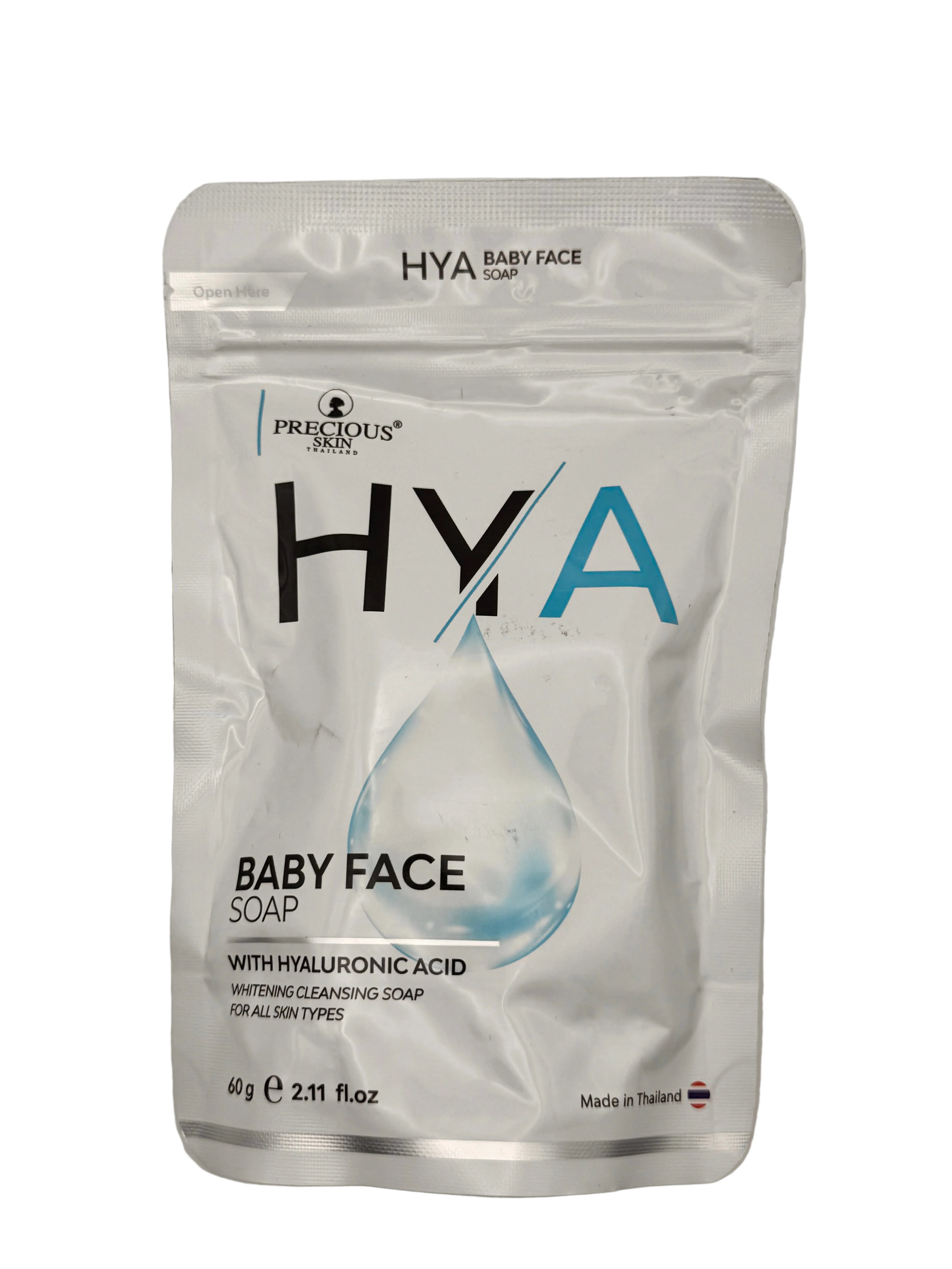 Thai Hyaluronic Acid soap for deep hydration, plump skin and a dewy baby-soft glow