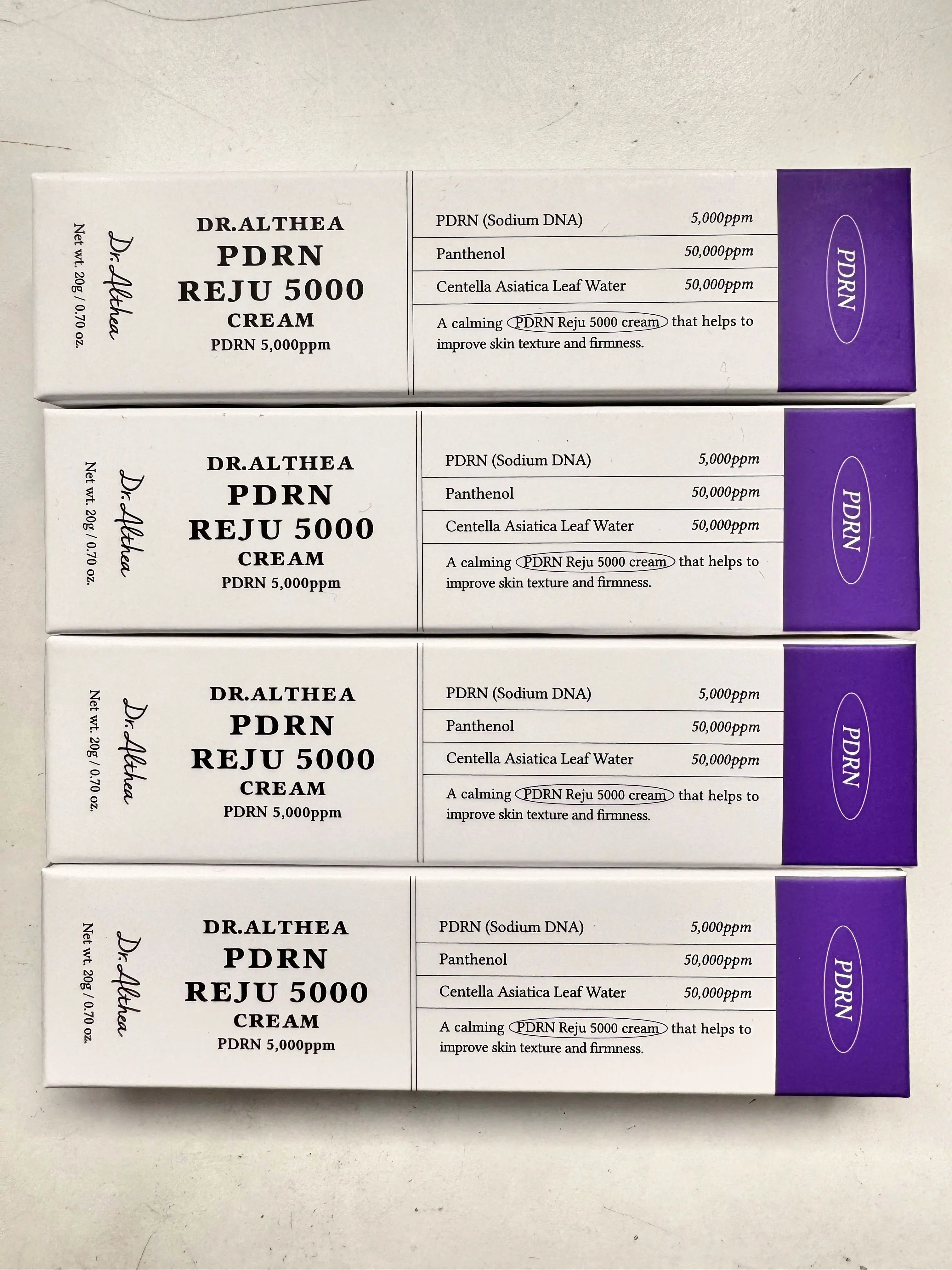 Dr. Althea PDRN Reju 5000 Cream Korean regenerative moisturizer with EGF