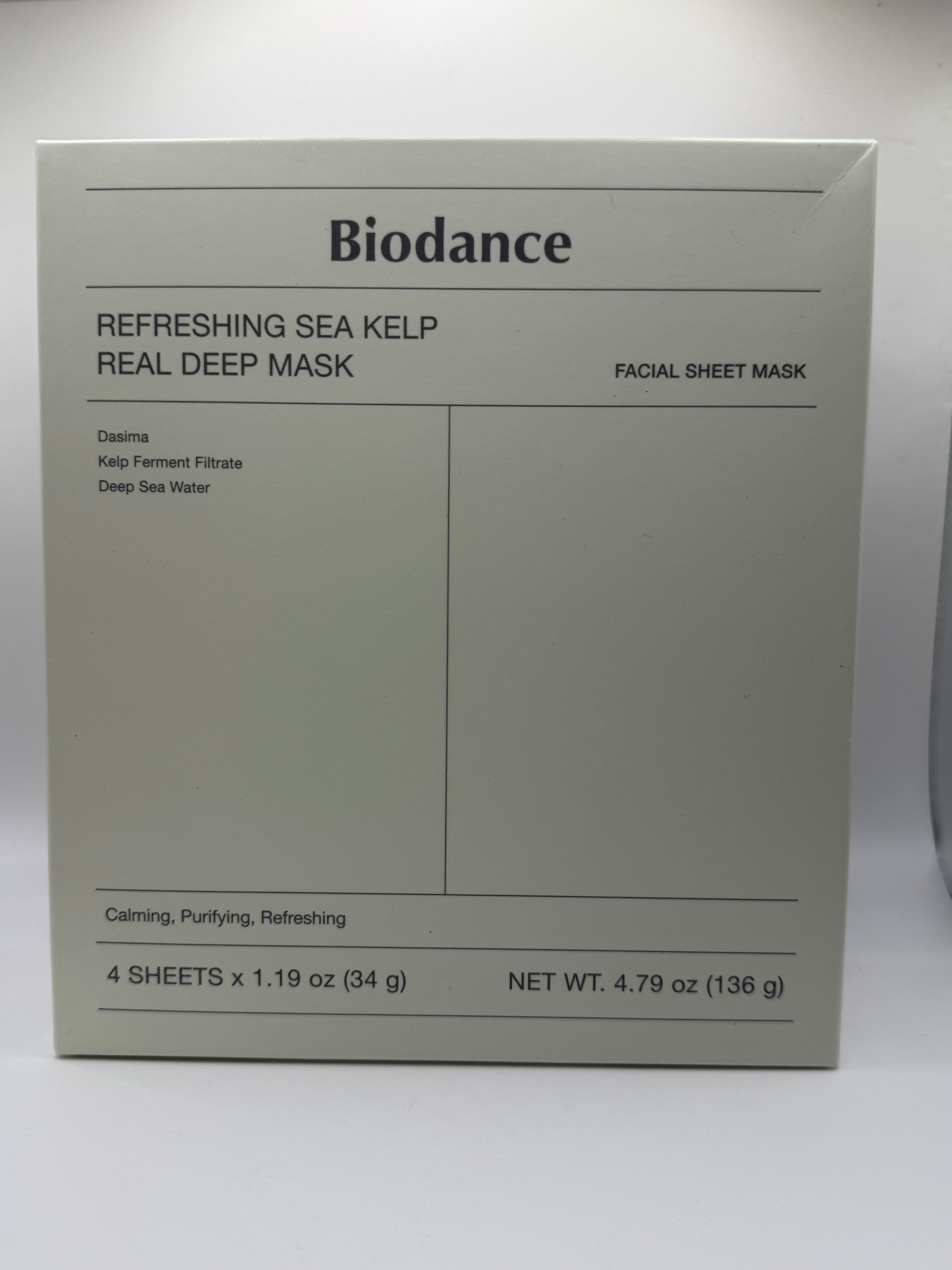 Refreshing Sea Kelp — soothing, calming, hydration