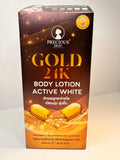 Precious Skin Gold 24K Body Lotion bottle - luxury hydrating body moisturizer
