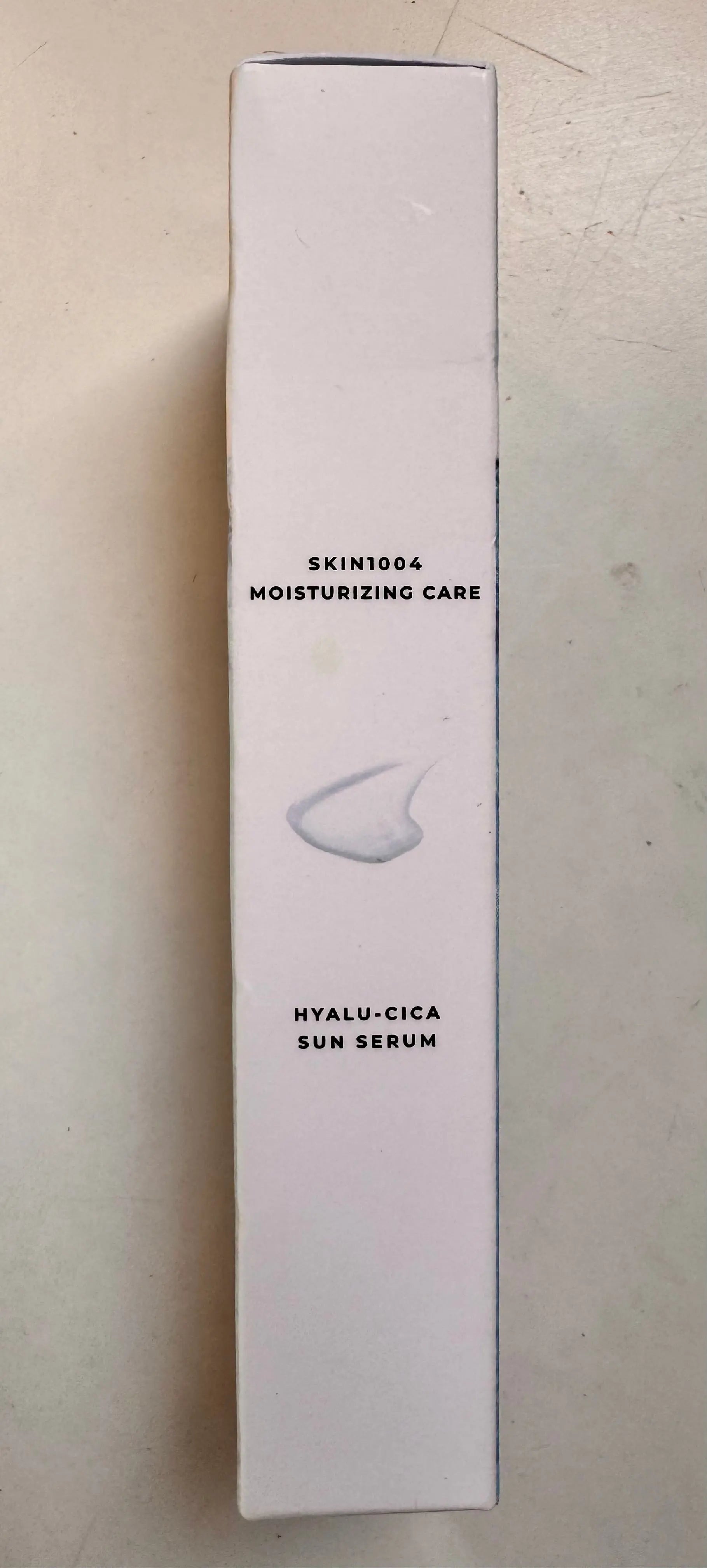 Skin1004 Hyalu-Cica sun serum ingredients reef-safe Korean sunscreen