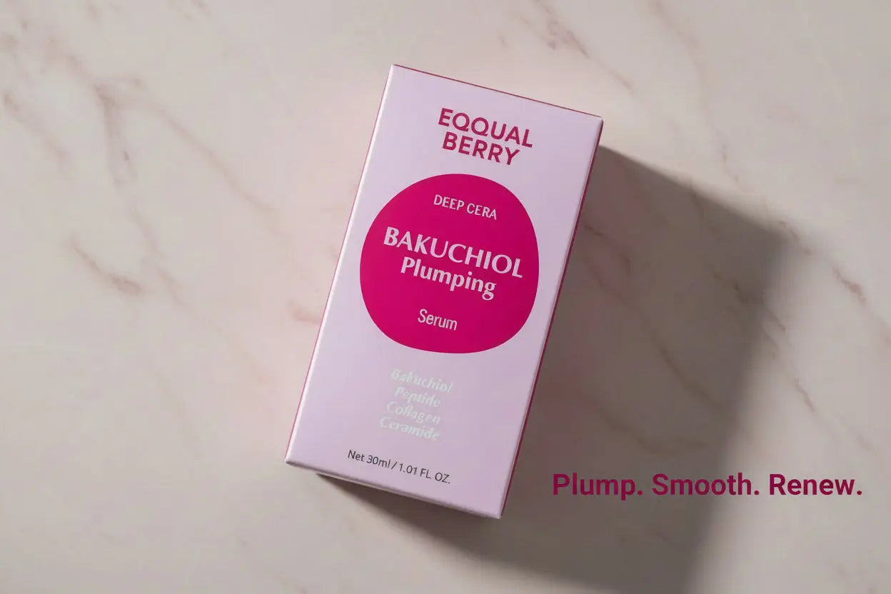 Eqqualberry Bakuchiol Plumping Serum gentle anti-aging for sensitive skin