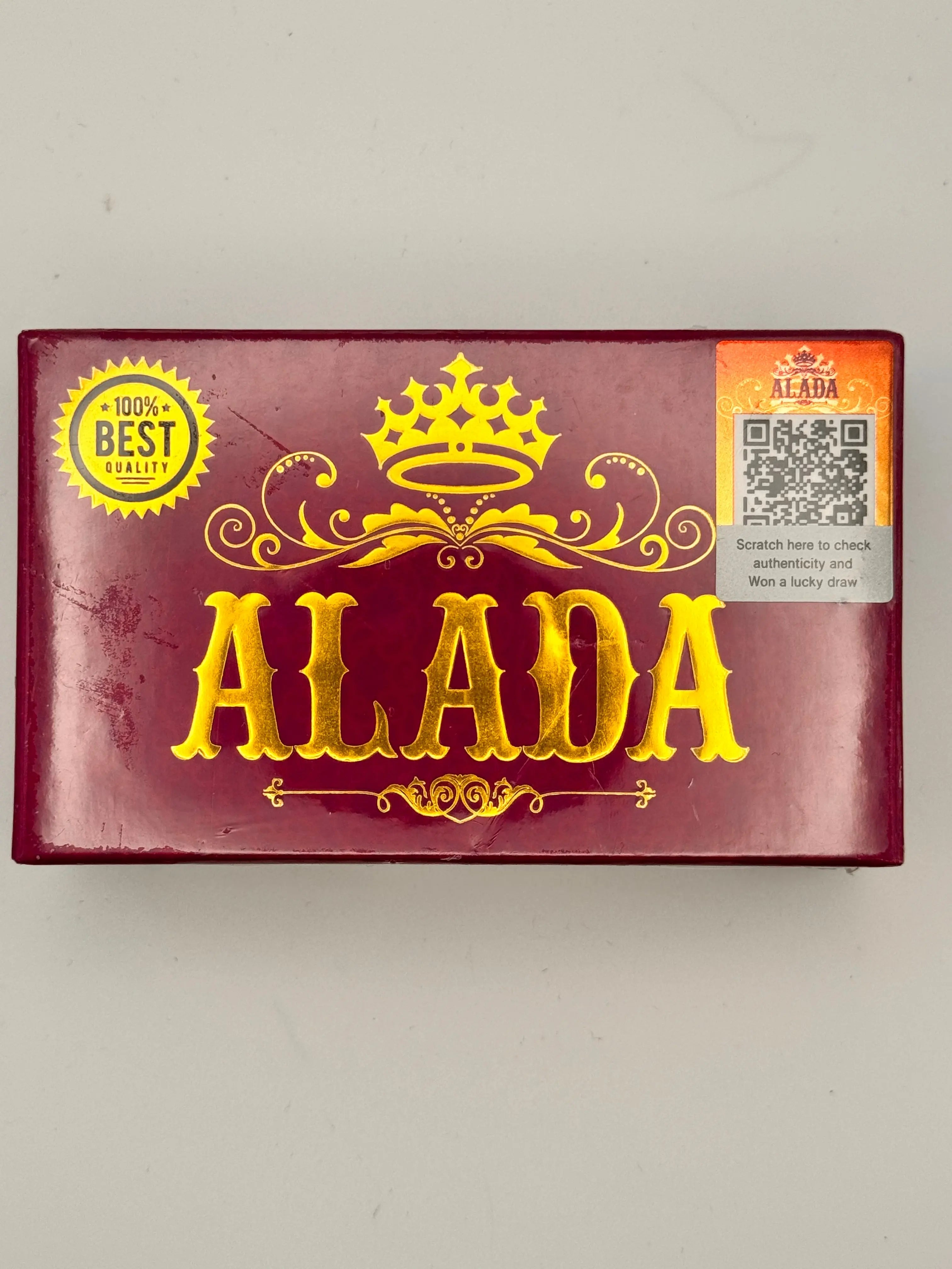 Alada Soap 160g - Thai whitening soap with glutathione and vitamin C for brightening skin and fading dark spots
