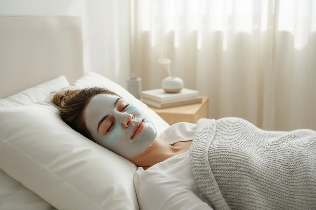 Sleep peacefully with Joji Reju-Clear Hydrogel Overnight Mask for calm hydrated skin by morning - overnight soothing treatment