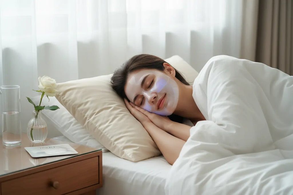 Sleep peacefully with Joji Reju-Youth Hydrogel Overnight Mask for youthful radiant skin by morning - overnight anti-aging treatment